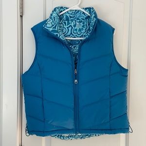 L.L. Bean Reversible Down Vest - Size Medium